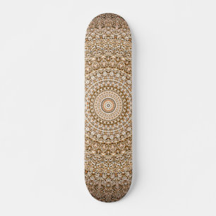 Skateboard Geométrico de Boho Mandala