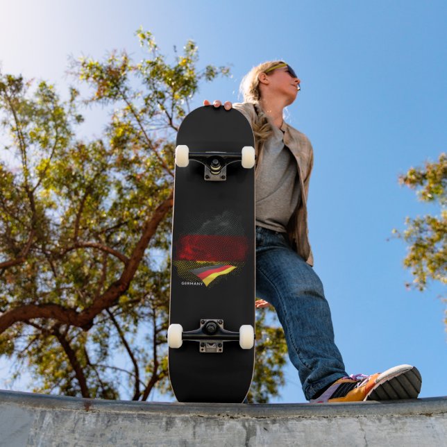 Skateboard Germany flag (Exterior 1)