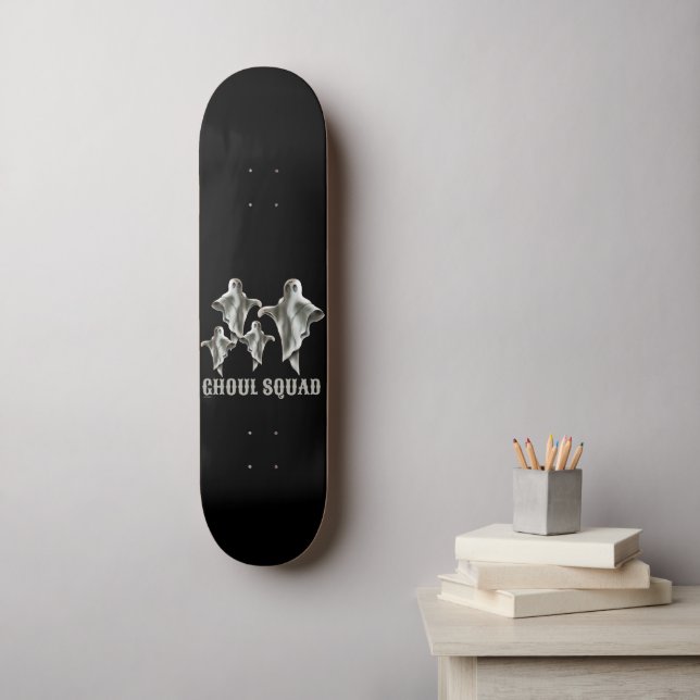 Skateboard GHOUL SQUAD fantasma gracioso (Arte de la pared)