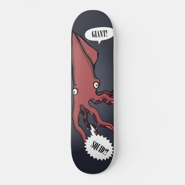 Skateboard ¡Gigante! ¡Calamar?! (Anverso)