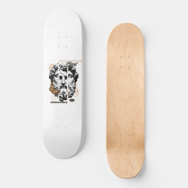 Skateboard Gigante Enorme : Fortaleza (Anverso)