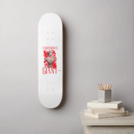 Skateboard Gigante Enorme ; Nunca Renuncies