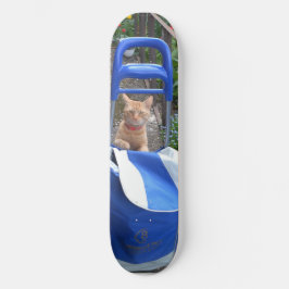 Skateboard Ginger Cat para patines