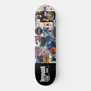 SKATEBOARD GIRA DE THOMPSON SPIN TWINS ( MERCANCÍA OFICIAL)