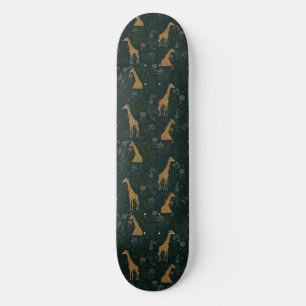 Skateboard Giraffe Hangout Tropical