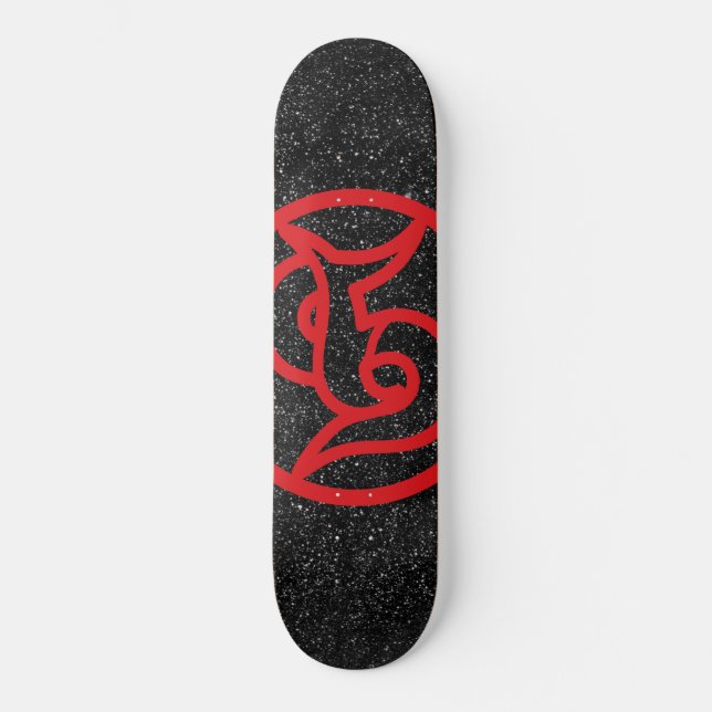 Skateboard Girar en círculo (Anverso)
