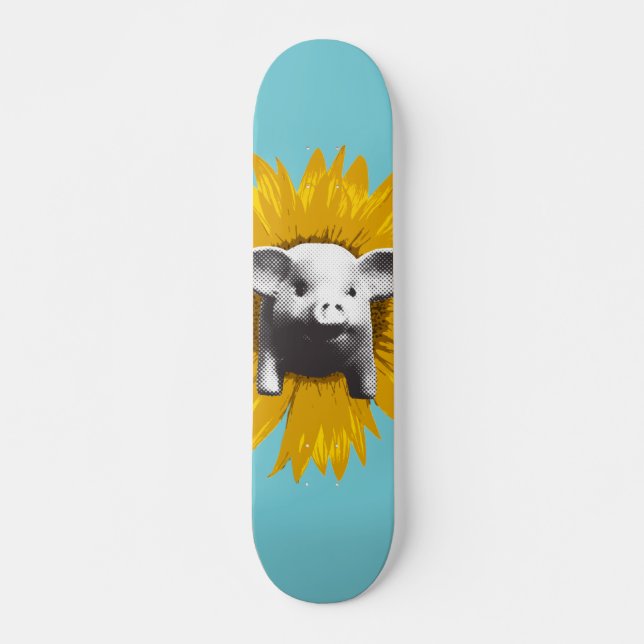 Skateboard Girasol picante (Anverso )