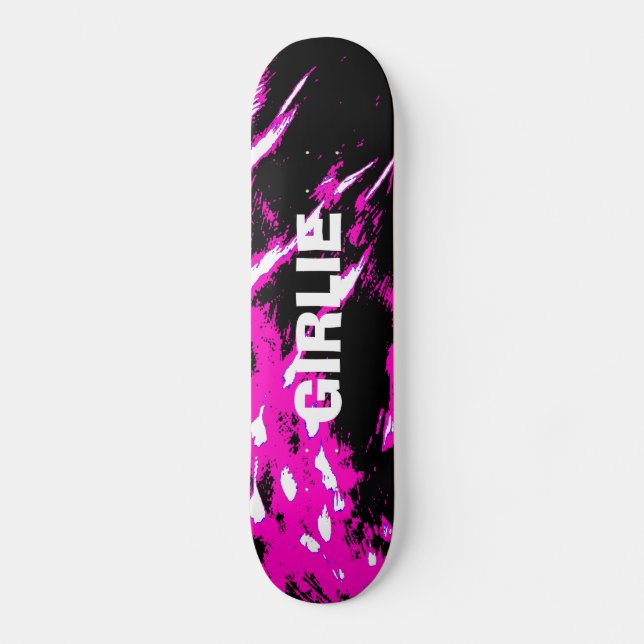 Skateboard Girlie (Anverso)