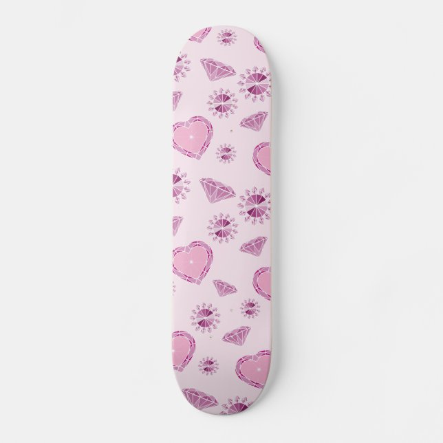 Skateboard Girlie Bling (Anverso)