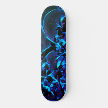 Girls Asian Inspired Blue Black Cherry Blossom