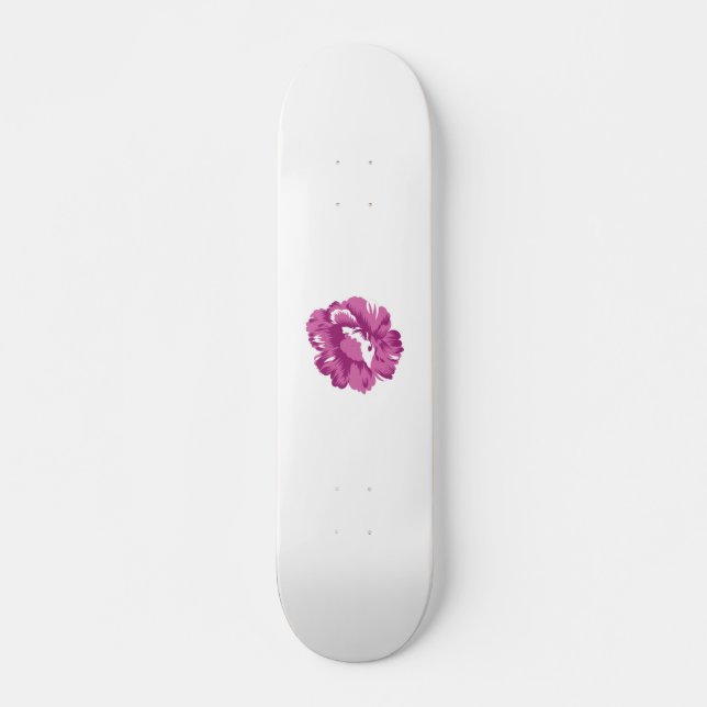 Skateboard Girly, Pale Megenta, Salud Real (Anverso )
