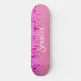 Skateboard Girly Pinky Purpurina