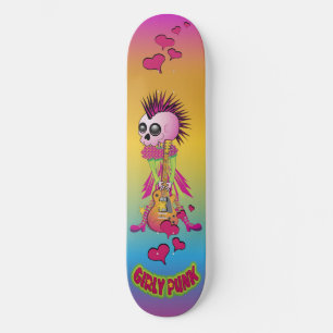 Skateboard Girly Punk Rock Skate