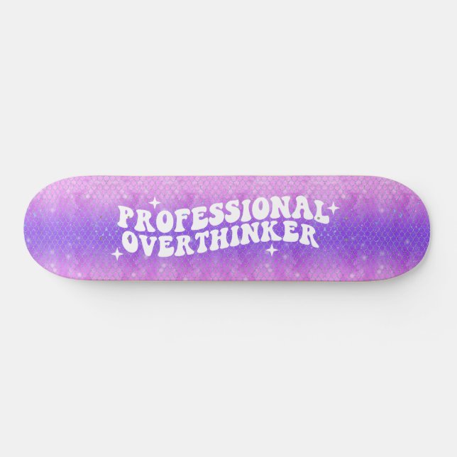 Skateboard Girly Purpurina Positivo (Horz)