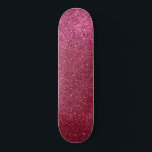 Skateboard Girly Sparkly Wine Burgundy Purpurina rojo<br><div class="desc">Este diseño de moda y niñera es perfecto para la niña. En él se representa un purpurina rojo burdeos con espumoso de vino fino impreso. Es bonito, moderna, moderna y única. ***NOTA DE DISEÑO IMPORTANTE: Para cualquier solicitud de diseño personalizada, como solicitudes de productos coincidentes, cambios de color, cambios de...</div>