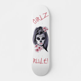 Skateboard GIRLZ GOLE Sugar Skull Day of the Dead