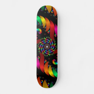Skateboard Giro de color abstracto