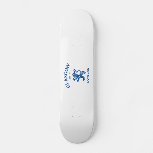 SKATEBOARD GLASGOW, ESCOCIA (Anverso)