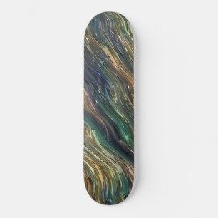 Skateboard Glass abstracto