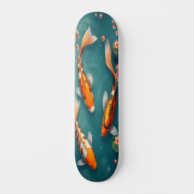 Skateboard Glide de la edición Koi 2 (Anverso)