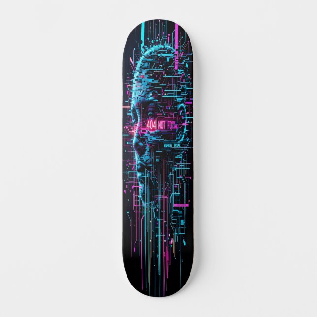 Skateboard Glitchwave Skater Edition 1 (Anverso)