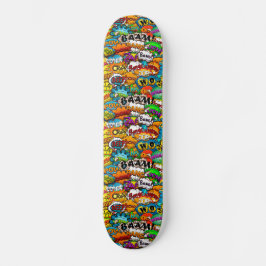 Skateboard Globos de Diálogo de Cómic