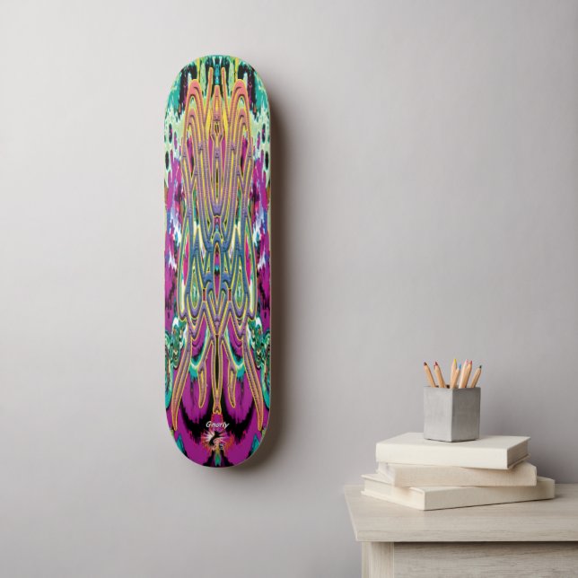 Skateboard Gnarly g-cat Pro (Arte de la pared)