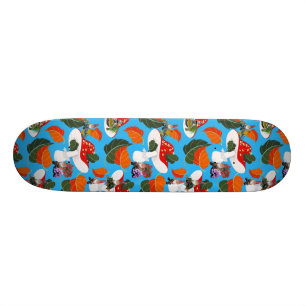 Skateboard gnomo de hongo