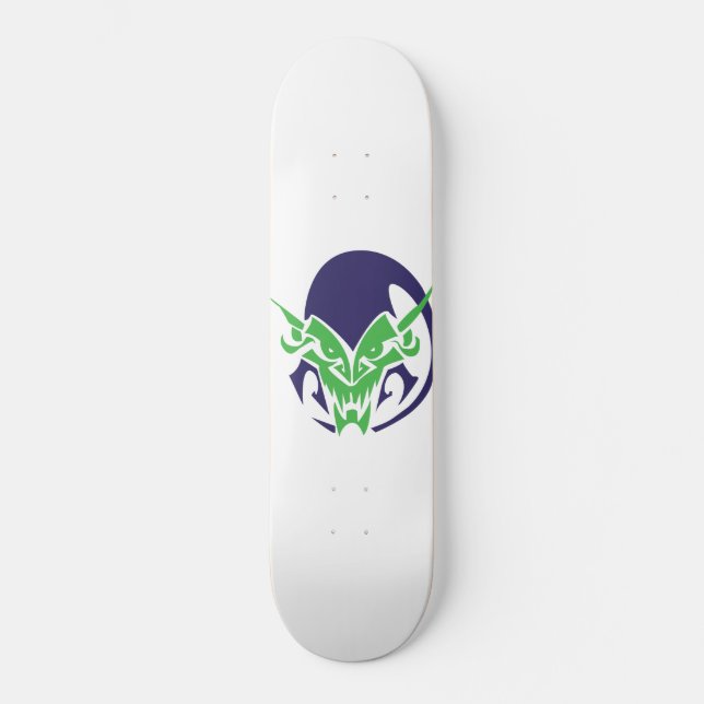 Skateboard Goblin verde (Anverso)