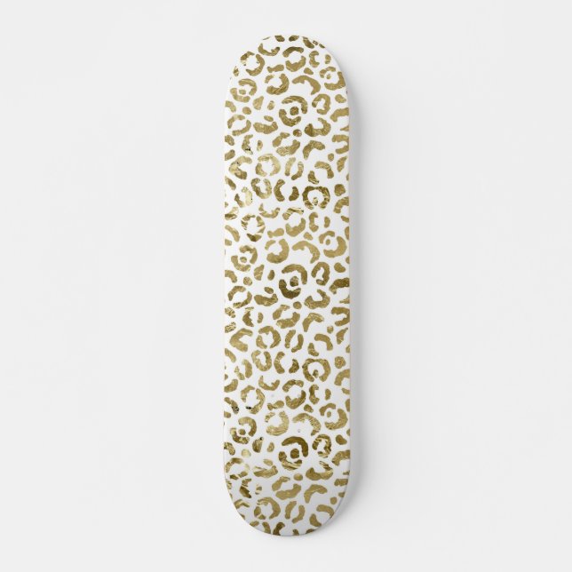 Skateboard Gold Cheetah (Anverso )