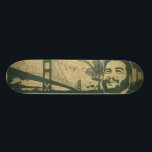 Skateboard Golden Gate Che Guevara<br><div class="desc">Todo esto tiene sentido. Si estás drogado.</div>