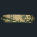 Skateboard Golden Gate Che Guevara<br><div class="desc">Todo esto tiene sentido. Si estás drogado.</div>