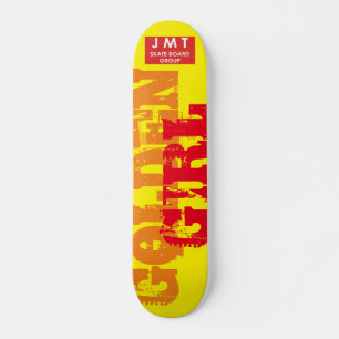 Skateboard GOLDEN GIRL Patineta, Deck de 7¾"