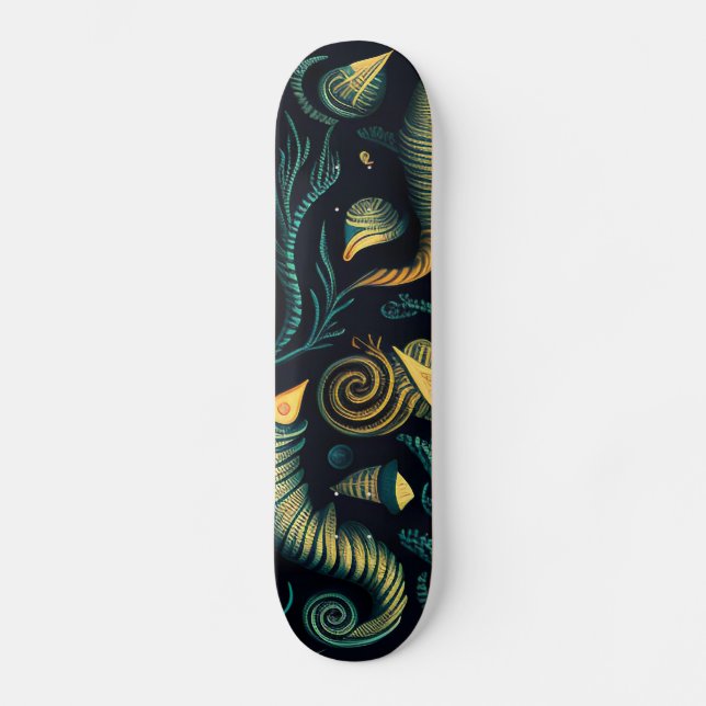 Skateboard Golden Reefs (Anverso)