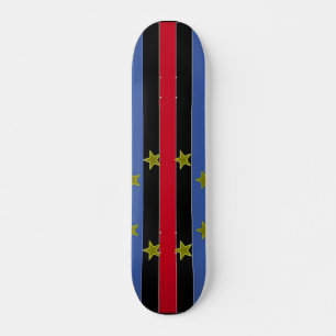 Skateboard Golden Stars