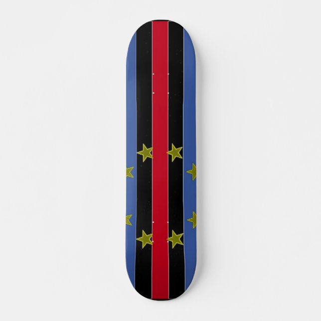 Skateboard Golden Stars (Anverso )