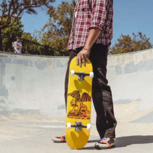 Skateboard Golem Gargoyle
