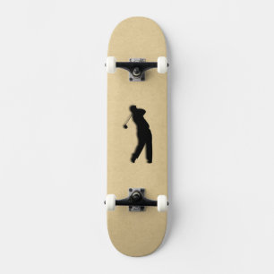 Skateboard Golfer