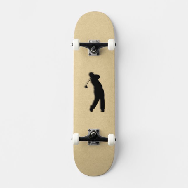 Skateboard Golfer (Anverso)