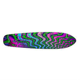 Skateboard Goose Berries Psychedelic Fractal