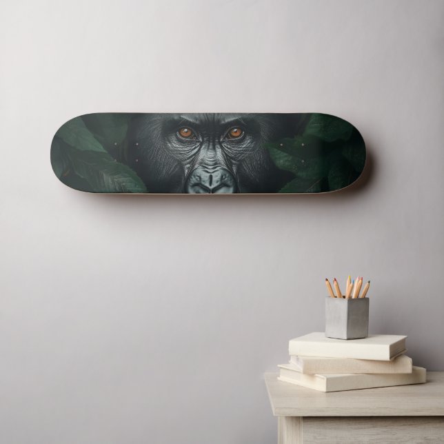 Skateboard Gorila (Arte de pared (horz))