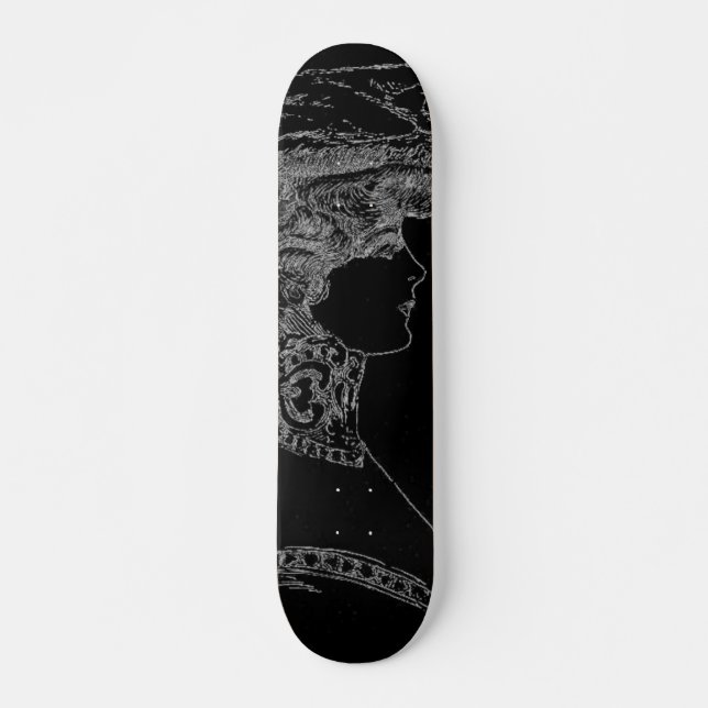 Skateboard Gorra de Damas (Anverso )
