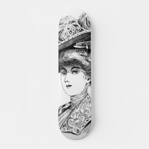 Skateboard Gorra de Damas