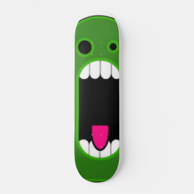 Skateboard gota verde (Anverso)