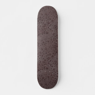 Skateboard Gotas marrones de agua
