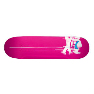 Skateboard Goteos sueco del aerosol - magentas/ciánicos