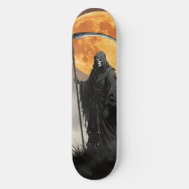 Skateboard Gothic Grim Reaper
