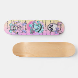 Skateboard Gótico Pastel Nightmare
