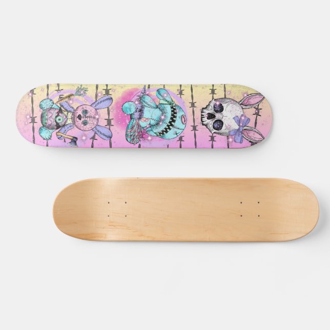 Skateboard Gótico Pastel Nightmare (Horz)