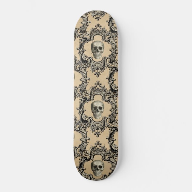 Skateboard Gótico Skeleton Gothic (Anverso)
